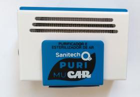 Purificador e Esterilizador Ar Para Carro Automotivo 12V - Sanitech