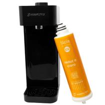 Purificador Facile C3 Preto com Carvão Ativado Hidrofiltros