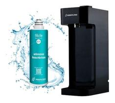 Purificador Filtro de água Natural Facile C7 - Bacteriológico - Hidrofiltros - Preto