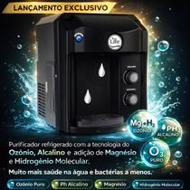 Purificador Hidrogênio Molecular, Magnésio, Água Alcalina e Ozônio MgH2 Heoxi - Top Life Cor:PrataVoltagem:127V Purificador Hidrogênio Molecular, Magnésio, Água Alcalina e Ozônio MgH2 Heoxi - Top Life Cor:PrataVoltagem:127V