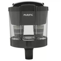 Purificador purific ecológico com refis camadas preto e cristal