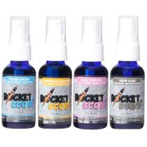 Purificadores de ar a óleo Rocket Scent, eliminador de odor e fumaça, pacote com 4