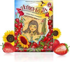 Purificadores de ar La Chica Fresita, aroma de morango, 4 unidades