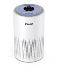 Purificadores de Ar para Casa para Ambientes Grandes até 167 m², VEWIOR Filtro HEPA Verdadeiro H13 para Quarto com Luz Noturna, Esponja Aromática, Modo Sono, Temporizador, Purificador de Ar para Fumaça, Poeira e Pólen
