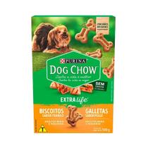 Purina Dog Chow Biscoito Cães Ad. Frango Min/Peq 500g Purina Dog Chow Biscoito Cães Ad. Frango Min/Peq 500g