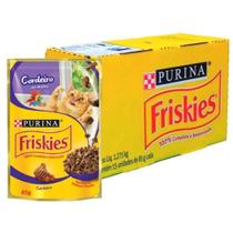 Purina Friskies Sache Gatos Cordeiro ao Molho 85g 15 Un