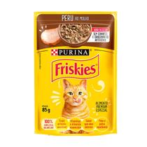 Purina Friskies Sache Gatos Peru ao Molho 85g