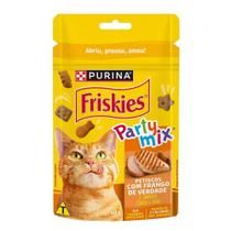 Purina Party Mix Petiscos Para Gatos Frango 40G Friskies Purina Party Mix Petiscos Para Gatos Frango 40G Friskies