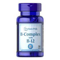 Puritan's Pride, Complexo B e Vitamina B12 90 Comprimidos