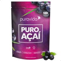 Puro Açaí Liofilizado Em Pó 200g Pura Vida Puro Açaí Liofilizado Em Pó 200g Pura Vida