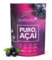 Puro Açaí Liofilizado Vegano Puravida 200g