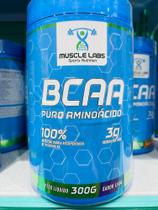 Puro aminoacido bcaa 300g c/ vit b6 - MUSCLE LABS