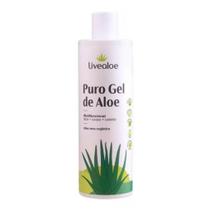 Puro Gel Aloe orgânico Babosa Puro Natural Vegano 60ml/120ml/210m/500ml - Livealoe