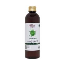 Puro Gel de Aloe Vera Babosa Neutro Hidratante e Suavizante 240ml Arte dos Aromas