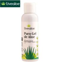 Puro Gel Natural de Aloe vera Babosa Orgânico 500ml/60ml - Livealoe