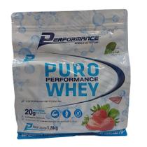 Puro Performance Whey Refil (1,8kg) - Sabor Morango - Performance Nutrition