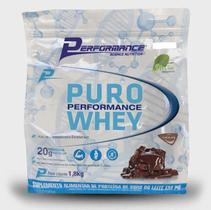 Puro whey performance chocolate - 1,8kg refil - Performance Nutrition