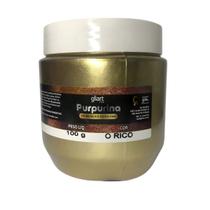 Purpurina em Pó Gliart 100gr Ouro Rico