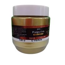 Purpurina Metálica em Pó Ouro Verde Gliart 100g