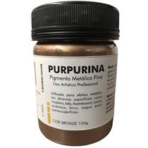 Purpurina Metálica Fina Cromacolor Bronze 150g
