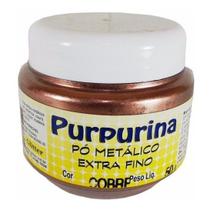 Purpurina Pó Metálico Ouro Rico Dourado Pote 50grs Artesanato Pátinas.. ouro rico