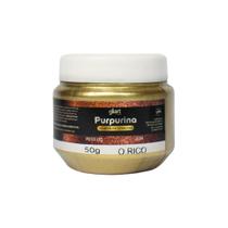 Purpurina Po Metálico Ouro Rico Extra Fino Gliart 50g