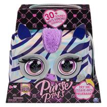 Purse Pets Metalica Magia Zebra Solido Sunny 3407