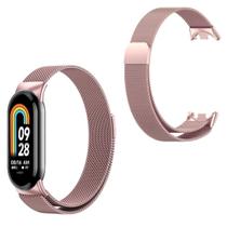 Puseira Metal Com Encaixe Exclusivo Para Mi Band 8 2023