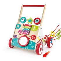 Push and Pull Music Learning Walker Hape Wooden 10m+