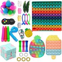 Push Bubble Fidget Sensory Toy Autism Necessidades Especiais