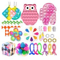 Push Bubble Fidget Sensory Toy Autism Necessidades Especiais