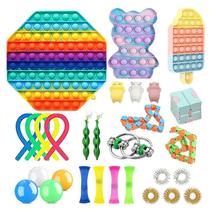 Push Bubble Fidget Sensory Toy Autism Necessidades Especiais