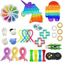 Push Bubble Fidget Sensory Toy Autism Necessidades Especiais