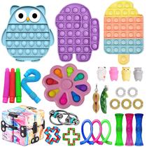 Push Bubble Fidget Sensory Toy Autism Necessidades Especiais