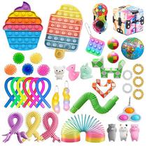 Push Bubble Fidget Sensory Toy Autism Necessidades Especiais