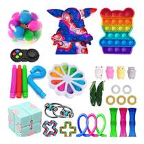 Push Bubble Fidget Sensory Toy Autism Necessidades Especiais