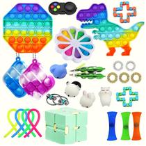 Push Bubble Fidget Sensory Toy Autism Necessidades Especiais