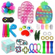 Push Bubble Fidget Sensory Toy Autism Necessidades Especiais