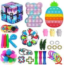 Push Bubble Fidget Sensory Toy Autism Necessidades Especiais