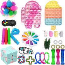 Push Bubble Fidget Sensory Toy Autism Necessidades Especiais