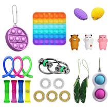 Push Bubble Fidget Sensory Toy Autism Necessidades Especiais