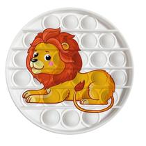 Push Bubble Fidget Sensory Toy Autismo Necessidades especiais Brinquedo para aliviar