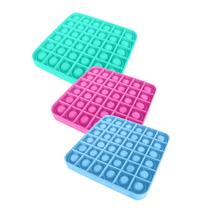 Push Bubble Fidget Sensory Toy Autismo Necessidades Especiais Stress Reli