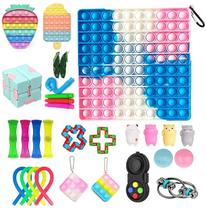 Push Bubble Fidget Sensory Toy Autismo Necessidades Especiais Stress Reliever Brinquedos Push Bubble Fidget Sensory Toy Autismo Necessidades Especiais Stress Reliever Brinquedos