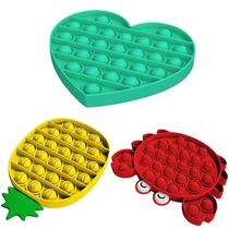 Push Bubble Fidget Sensory Toy Autismo Necessidades Especiais Stress Reliever Set