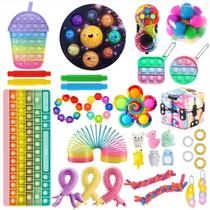 Push Bubble Fidget Sensory Toy Autisms Necessidades Especiais Brinquedo