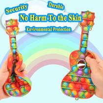 Push Pop Fidget Bubble Toy - Rainbow Bubbles Popper Sensory Push Pop Fidget Bubble Toy - Rainbow Bubbles Popper Sensory