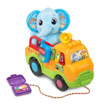 Push Pull Toy VTech Learn Rescue Elephant Truck Plush Push Pull Toy VTech Learn Rescue Elephant Truck Plush