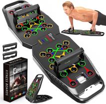 Push Up Board Bbtops Dobrável 20 em 1 Fitness