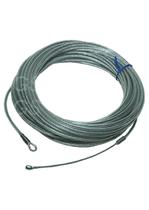 Puxa Fio com Alma de Aço Linha Pesada Profissional Arrasta até 100 kg Sonda Guia com 10 Metros Puxa Fio com Alma de Aço Linha Pesada Profissional Arrasta até 100 kg Sonda Guia com 10 Metros